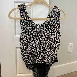 Free People reversible body suit